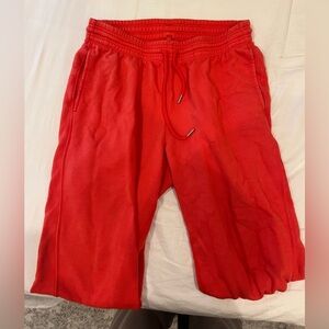 Red Arie Joggers
